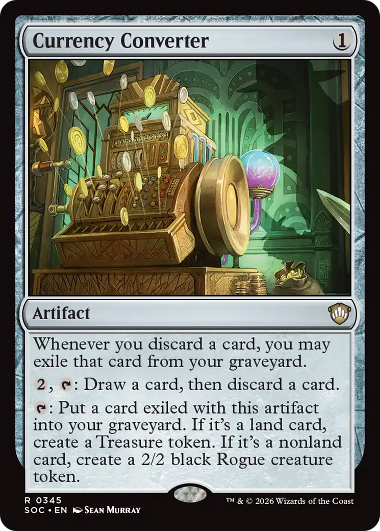Currency Converter [Secrets of Strixhaven Commander] MTG Single Magic: The Gathering | Red Claw Gaming