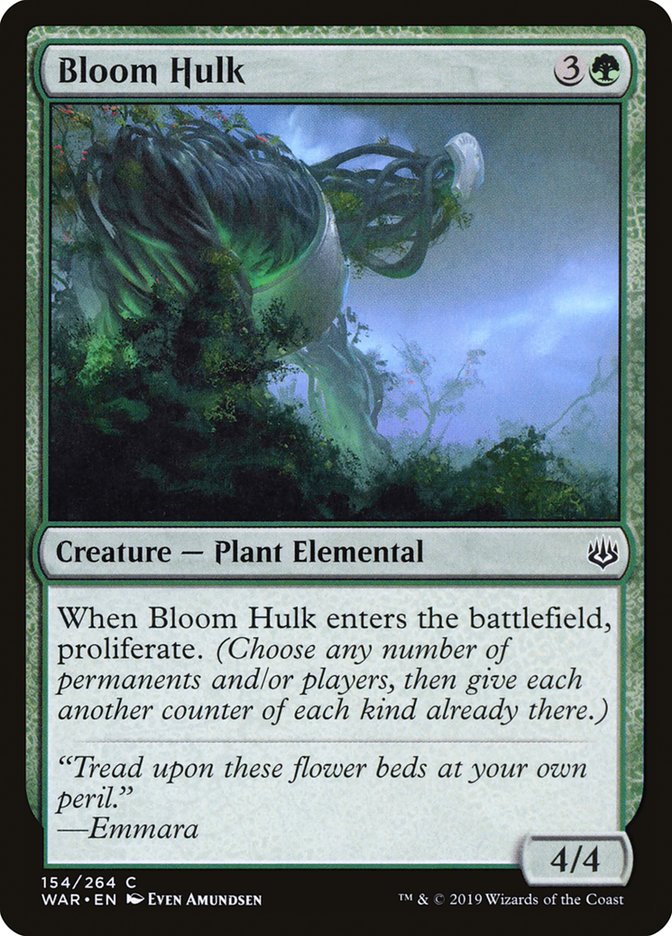 Bloom Hulk [War of the Spark] MTG Single Magic: The Gathering | Red Claw Gaming