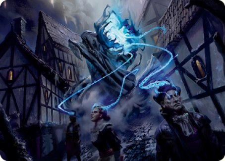 Dreamshackle Geist Art Card [Innistrad: Crimson Vow Art Series] MTG Single Magic: The Gathering | Red Claw Gaming