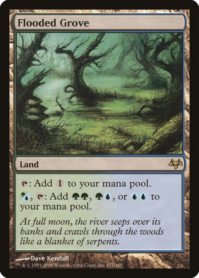 Flooded Grove [Eventide] MTG Single Magic: The Gathering | Red Claw Gaming