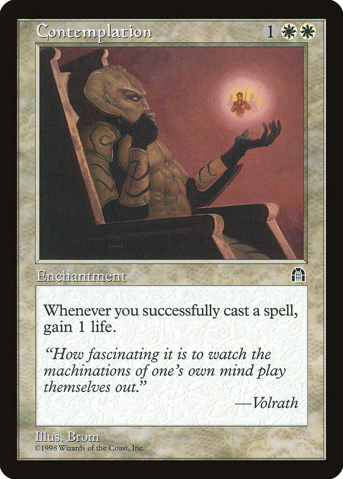 Contemplation [Stronghold] MTG Single Magic: The Gathering | Red Claw Gaming
