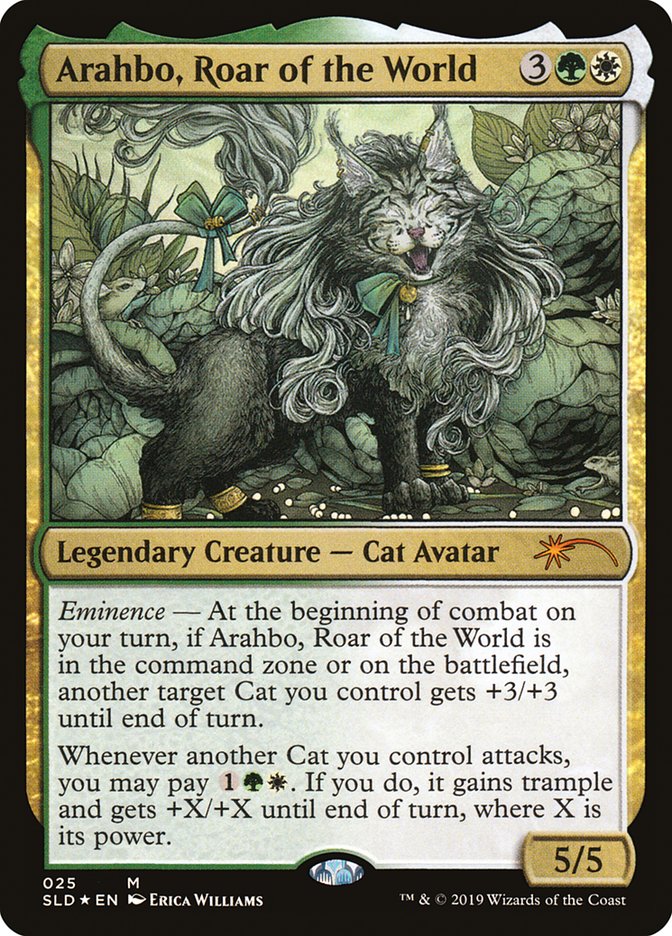 Arahbo, Roar of the World [Secret Lair Drop Series] MTG Single Magic: The Gathering | Red Claw Gaming