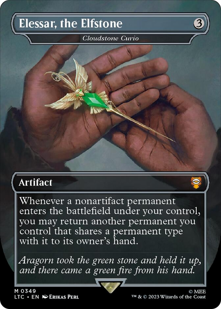 Cloudstone Curio - Elessar, the Elfstone [The Lord of the Rings: Tales of Middle-Earth Commander] | Red Claw Gaming