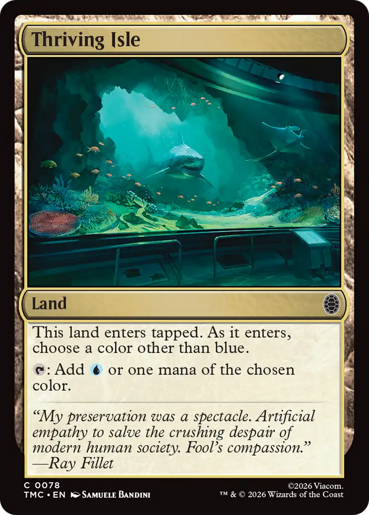 Thriving Isle [Teenage Mutant Ninja Turtles Commander] MTG Single Magic: The Gathering | Red Claw Gaming