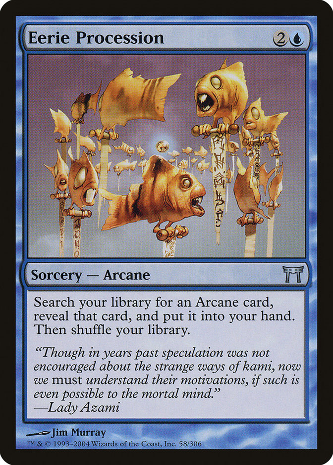 Eerie Procession [Champions of Kamigawa] MTG Single Magic: The Gathering | Red Claw Gaming