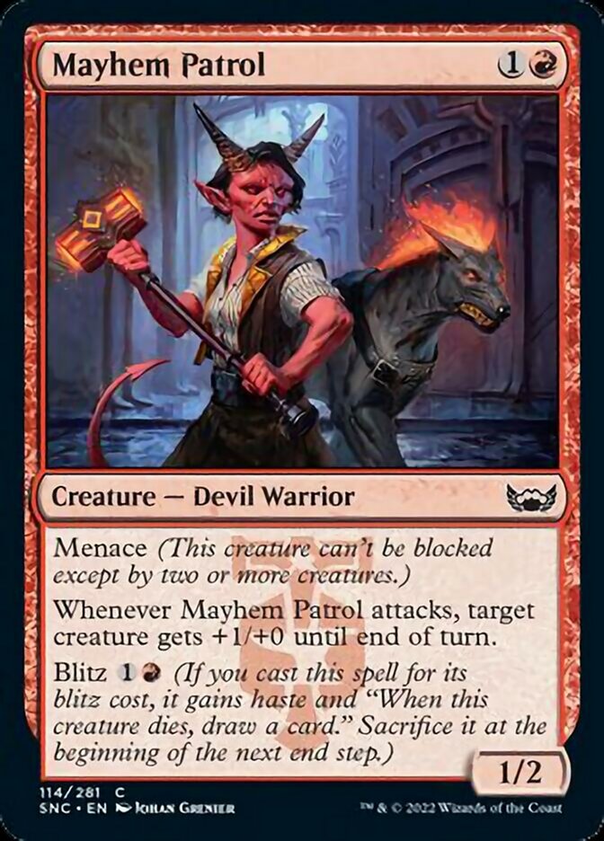 Mayhem Patrol [Streets of New Capenna] MTG Single Magic: The Gathering | Red Claw Gaming