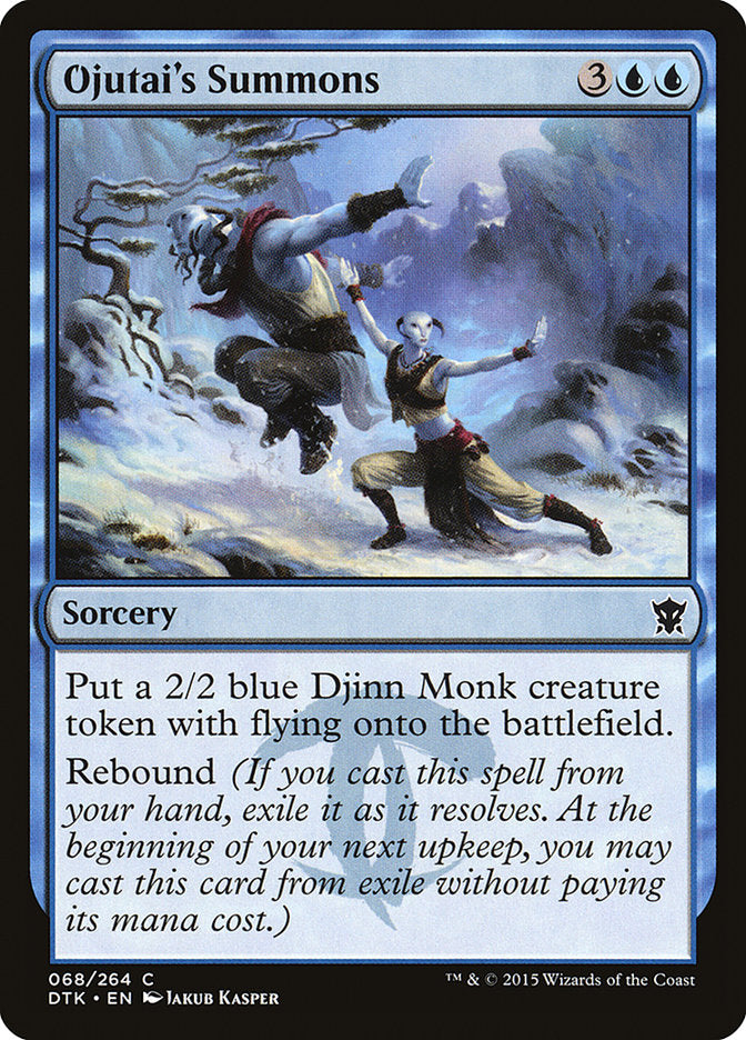 Ojutai's Summons [Dragons of Tarkir] MTG Single Magic: The Gathering | Red Claw Gaming