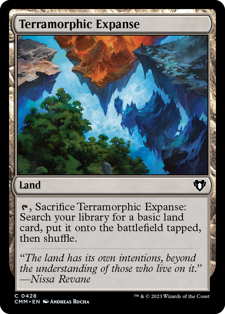 Terramorphic Expanse [Commander Masters] MTG Single Magic: The Gathering | Red Claw Gaming