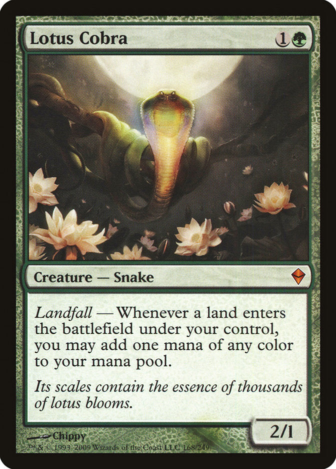 Lotus Cobra [Zendikar] MTG Single Magic: The Gathering | Red Claw Gaming