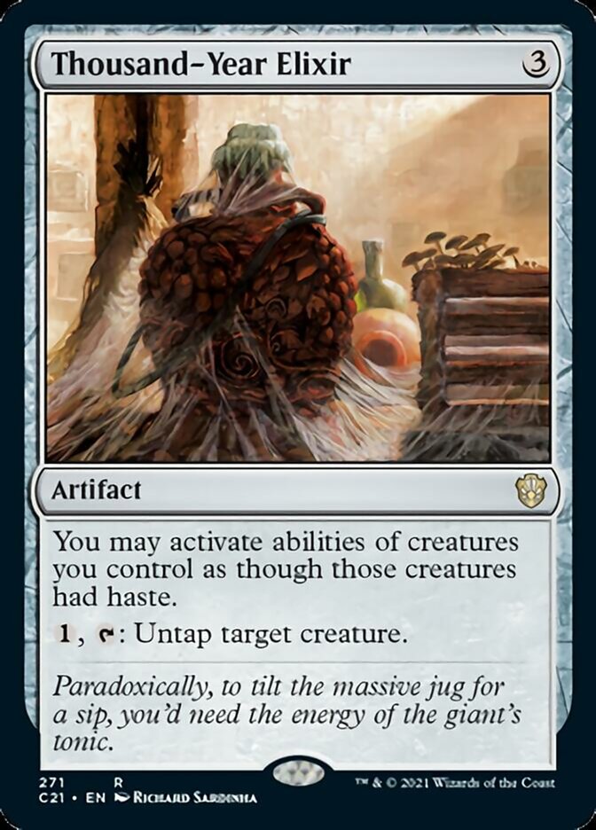 Thousand-Year Elixir [Commander 2021] MTG Single Magic: The Gathering | Red Claw Gaming