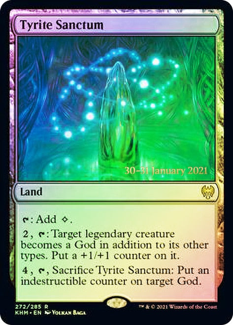 Tyrite Sanctum [Kaldheim Prerelease Promos] MTG Single Magic: The Gathering | Red Claw Gaming