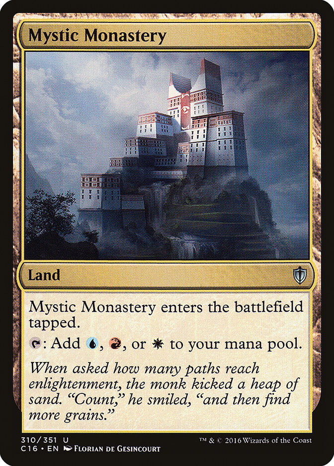 Mystic Monastery [Commander 2016] MTG Single Magic: The Gathering | Red Claw Gaming