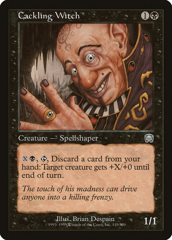 Cackling Witch [Mercadian Masques] MTG Single Magic: The Gathering | Red Claw Gaming