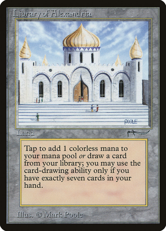 Library of Alexandria [Arabian Nights] MTG Single Magic: The Gathering | Red Claw Gaming