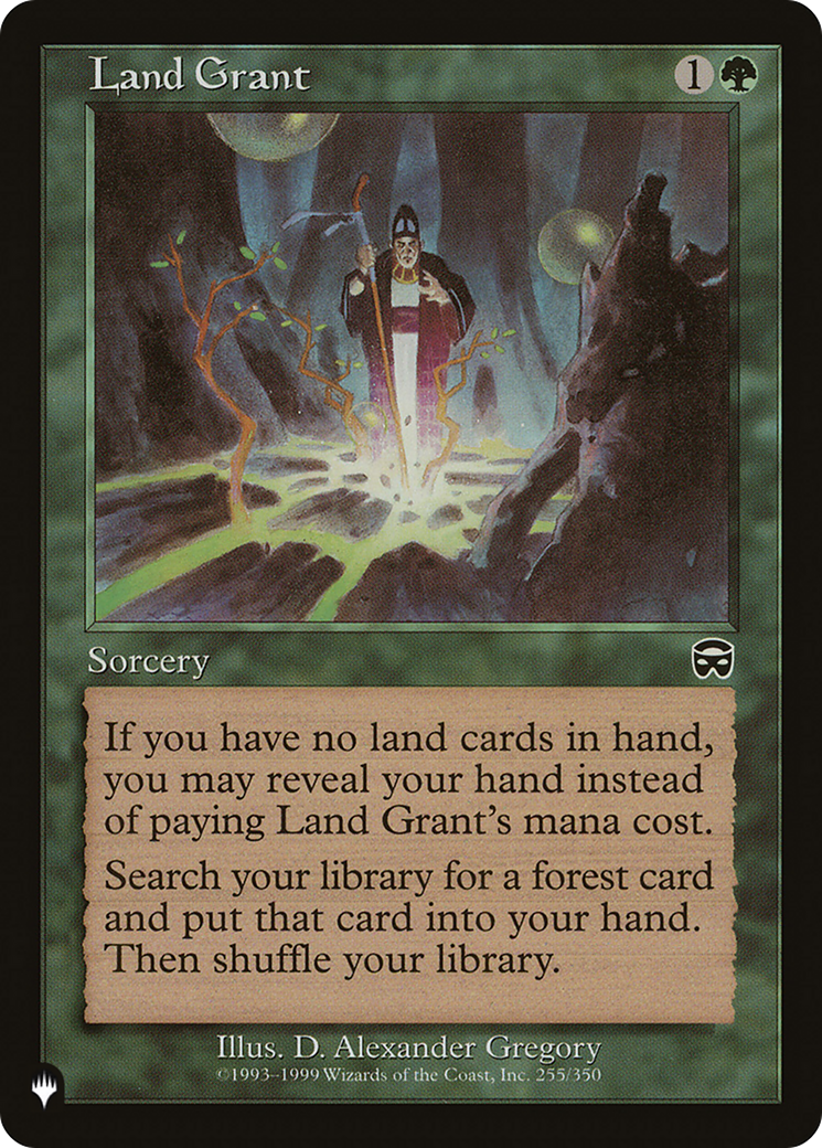 Land Grant [The List] MTG Single Magic: The Gathering | Red Claw Gaming
