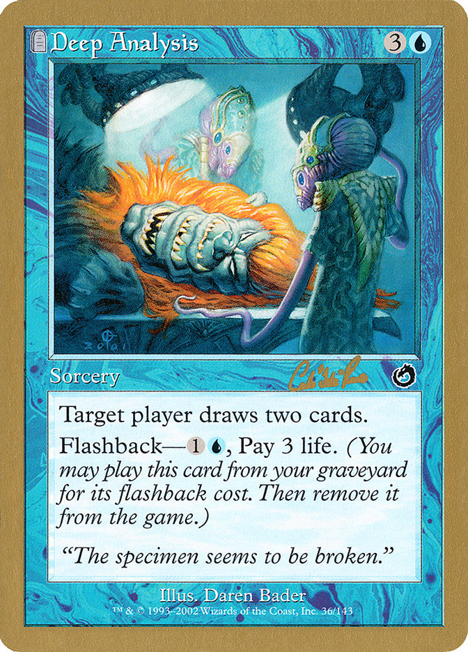 Deep Analysis (Carlos Romao) [World Championship Decks 2002] MTG Single Magic: The Gathering | Red Claw Gaming