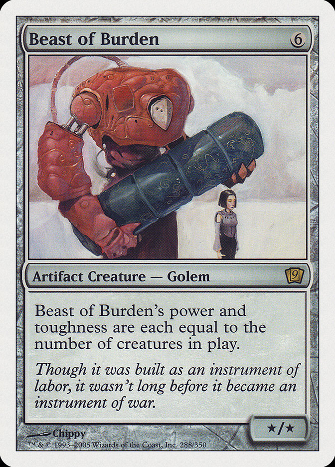 Beast of Burden [Ninth Edition] MTG Single Magic: The Gathering | Red Claw Gaming