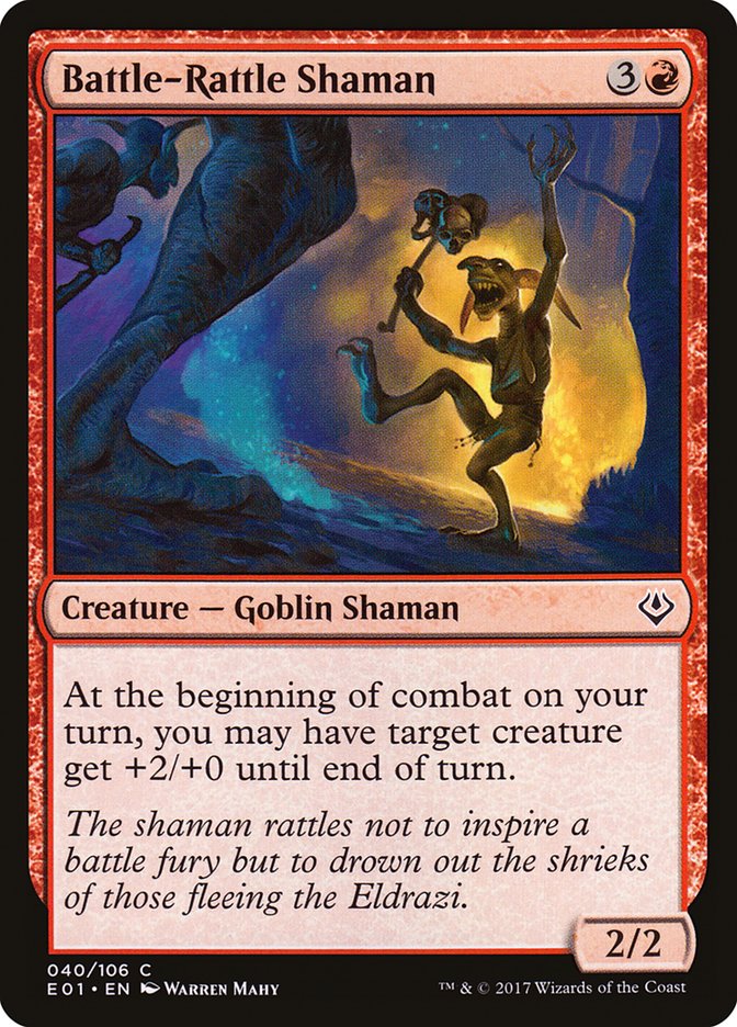 Battle-Rattle Shaman [Archenemy: Nicol Bolas] MTG Single Magic: The Gathering | Red Claw Gaming