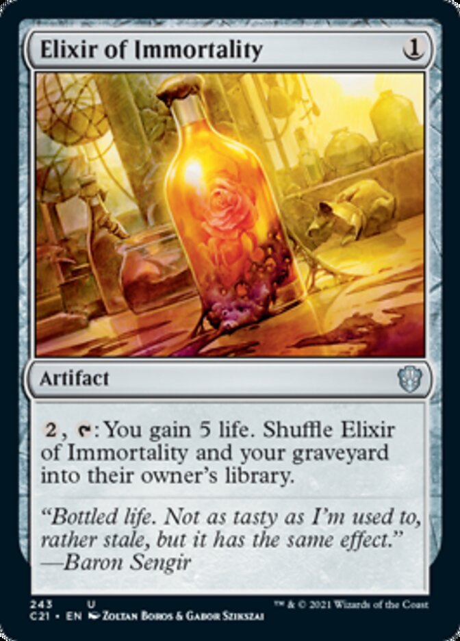 Elixir of Immortality [Commander 2021] MTG Single Magic: The Gathering | Red Claw Gaming