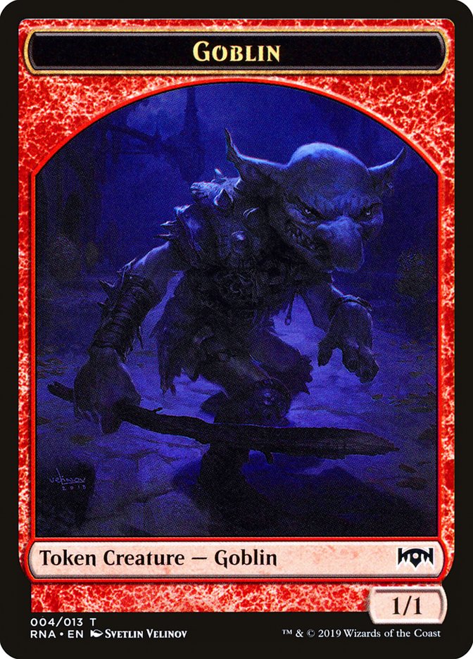 Goblin Token [Ravnica Allegiance Tokens] MTG Single Magic: The Gathering | Red Claw Gaming