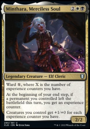 Minthara, Merciless Soul [Commander Legends: Battle for Baldur's Gate] MTG Single Magic: The Gathering | Red Claw Gaming
