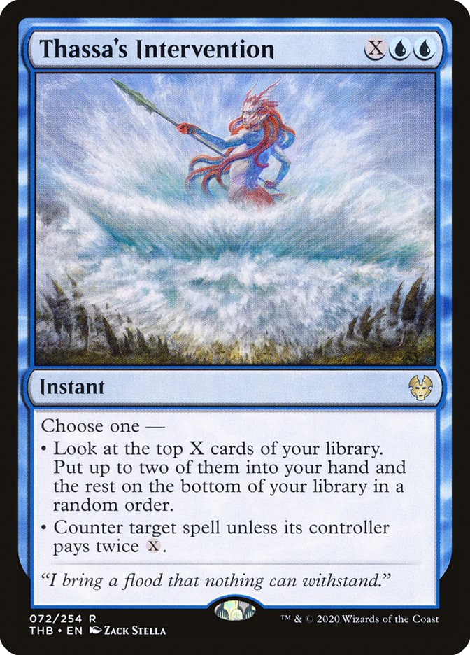 Thassa's Intervention [Theros Beyond Death] MTG Single Magic: The Gathering | Red Claw Gaming