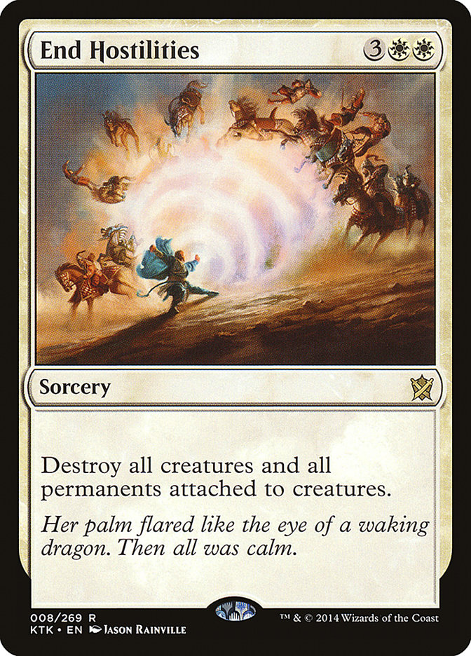 End Hostilities [Khans of Tarkir] MTG Single Magic: The Gathering | Red Claw Gaming