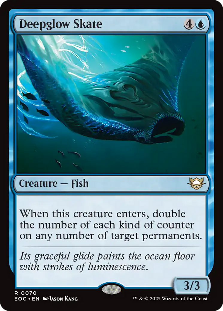 Deepglow Skate [Edge of Eternities Commander] MTG Single Magic: The Gathering | Red Claw Gaming