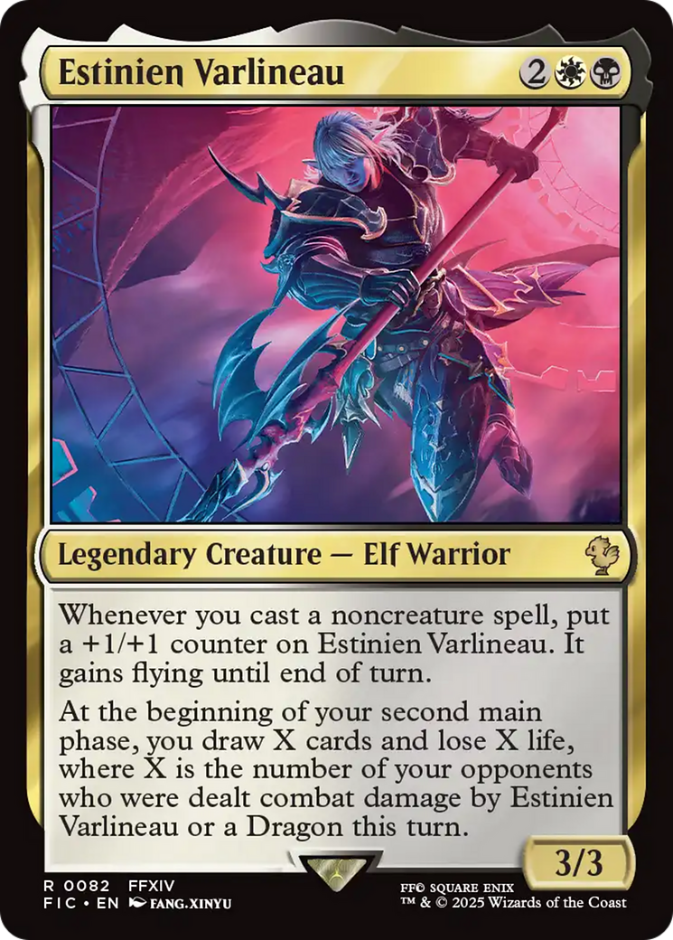 Estinien Varlineau [FINAL FANTASY Commander] MTG Single Magic: The Gathering | Red Claw Gaming