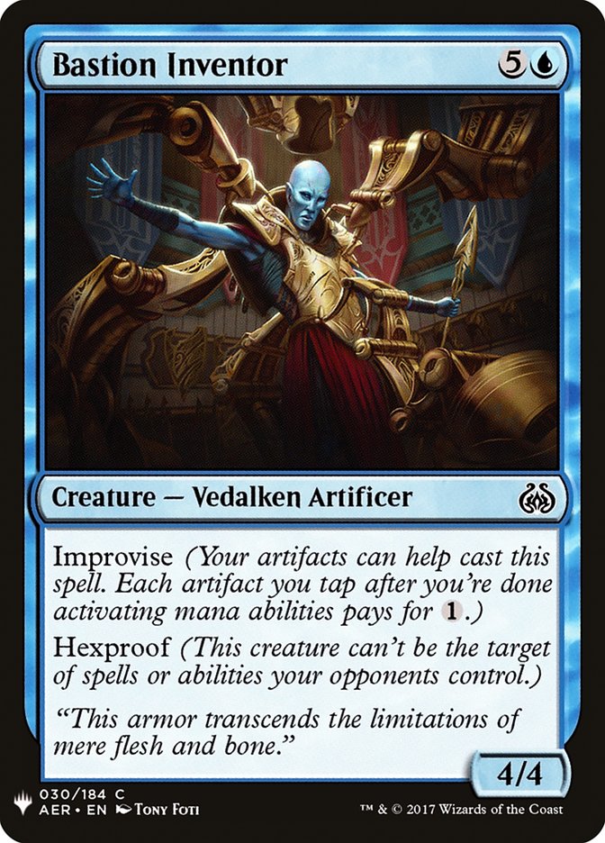 Bastion Inventor [Mystery Booster] MTG Single Magic: The Gathering | Red Claw Gaming