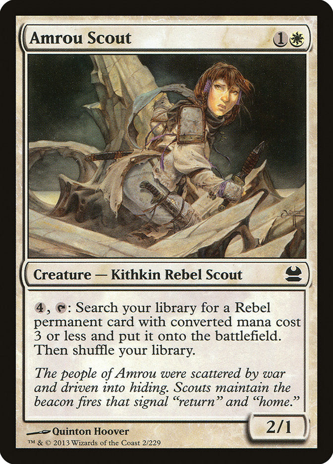 Amrou Scout [Modern Masters] MTG Single Magic: The Gathering | Red Claw Gaming