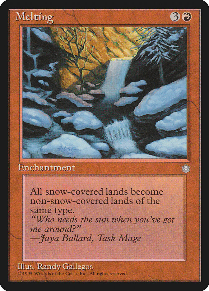 Melting [Ice Age] MTG Single Magic: The Gathering | Red Claw Gaming