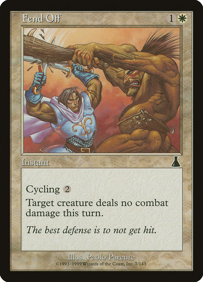 Fend Off [Urza's Destiny] MTG Single Magic: The Gathering | Red Claw Gaming