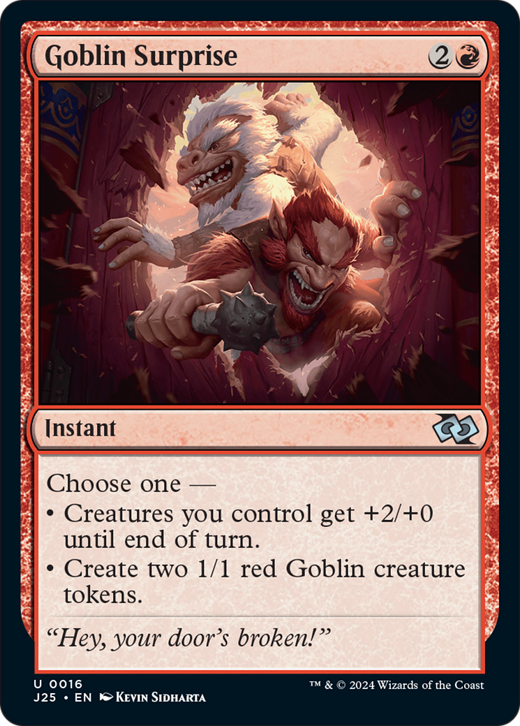 Goblin Surprise [Foundations Jumpstart] MTG Single Magic: The Gathering | Red Claw Gaming