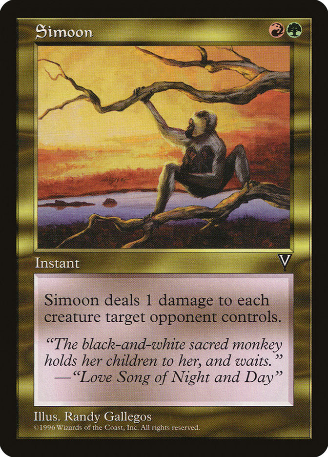 Simoon [Visions] MTG Single Magic: The Gathering | Red Claw Gaming