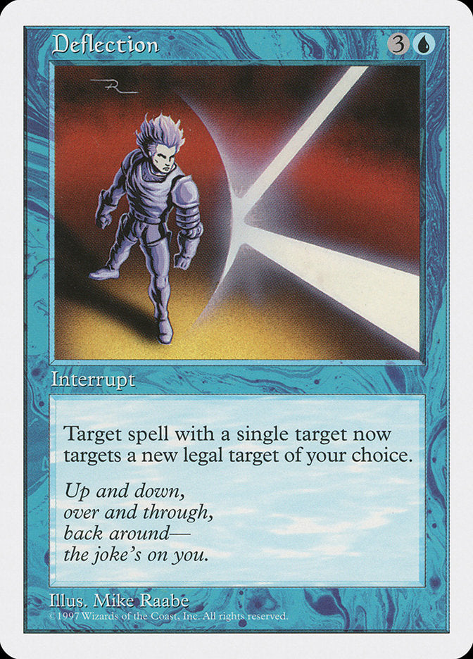 Deflection [Fifth Edition] MTG Single Magic: The Gathering | Red Claw Gaming