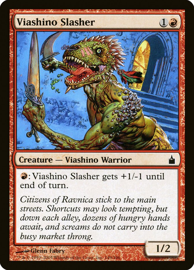 Viashino Slasher [Ravnica: City of Guilds] MTG Single Magic: The Gathering | Red Claw Gaming