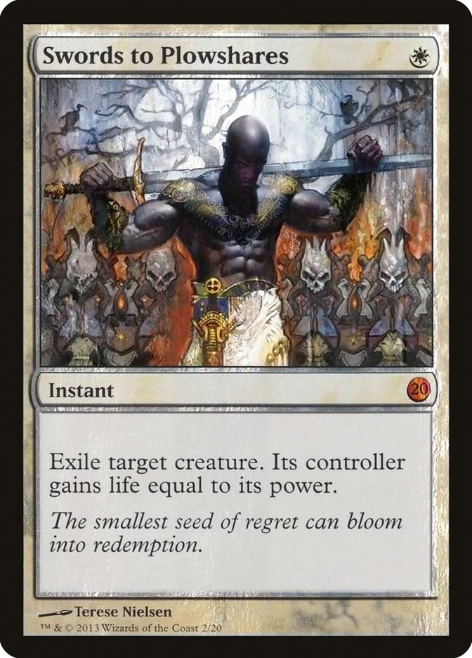 Swords to Plowshares [From the Vault: Twenty] MTG Single Magic: The Gathering | Red Claw Gaming