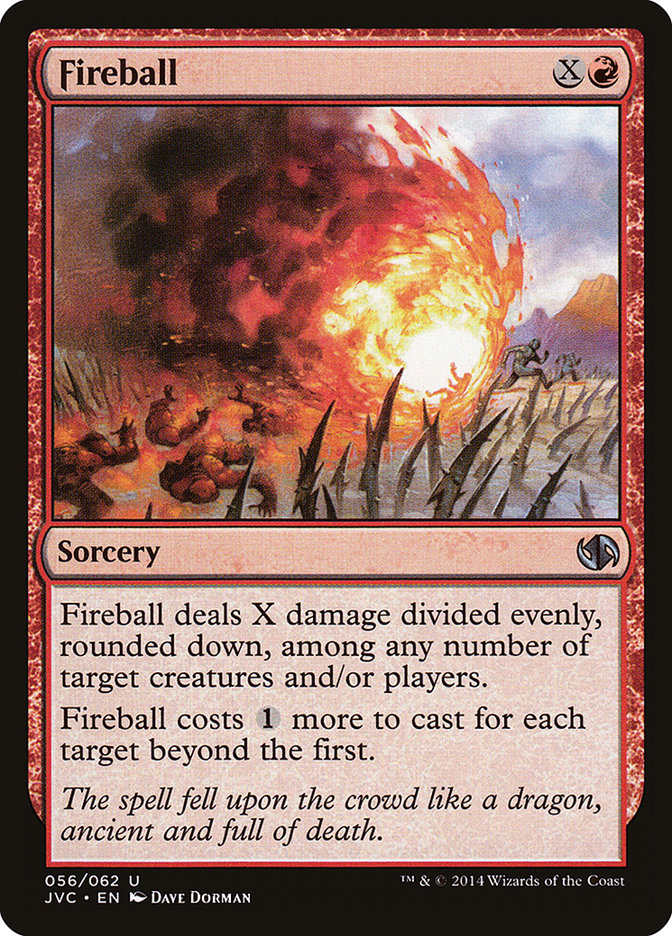 Fireball [Duel Decks Anthology] MTG Single Magic: The Gathering | Red Claw Gaming