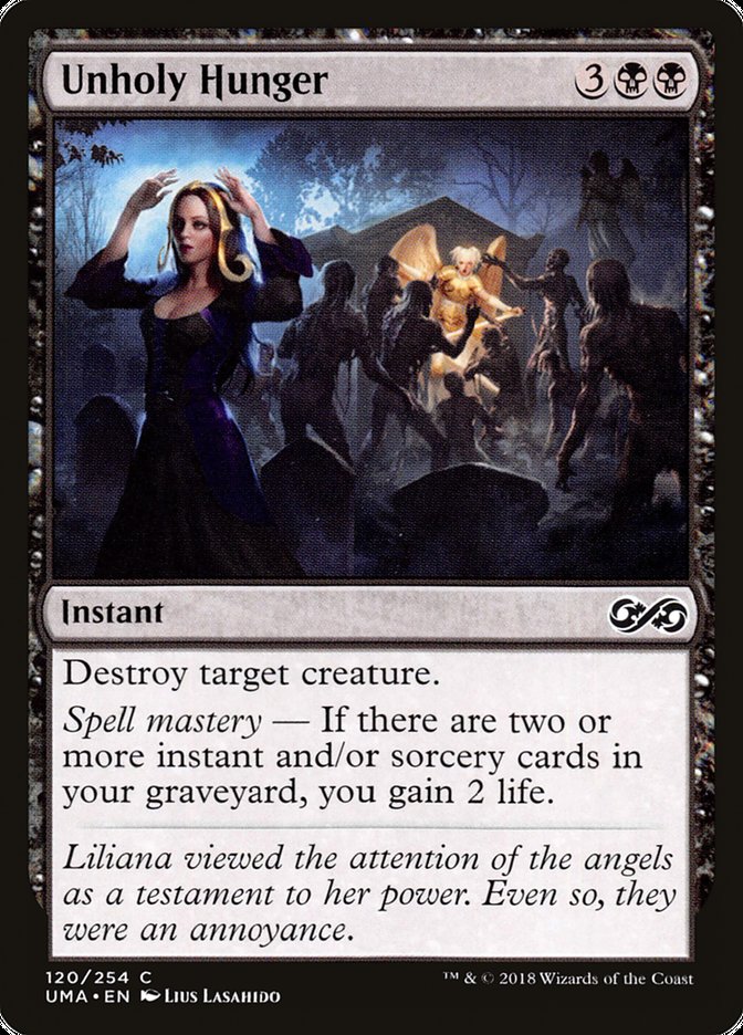 Unholy Hunger [Ultimate Masters] MTG Single Magic: The Gathering | Red Claw Gaming