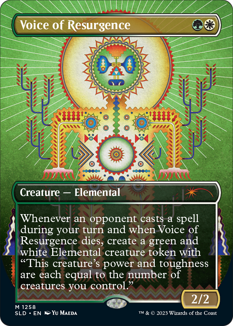 Voice of Resurgence [Secret Lair Drop Series] MTG Single Magic: The Gathering | Red Claw Gaming