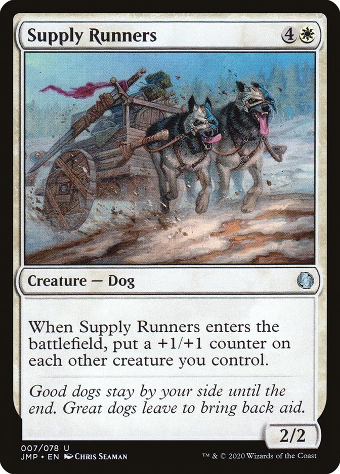 Supply Runners [Jumpstart] MTG Single Magic: The Gathering | Red Claw Gaming
