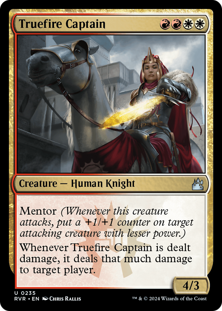 Truefire Captain [Ravnica Remastered] MTG Single Magic: The Gathering | Red Claw Gaming
