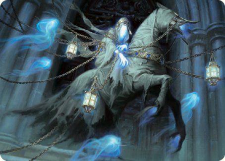 Patrician Geist Art Card [Innistrad: Midnight Hunt Art Series] MTG Single Magic: The Gathering | Red Claw Gaming