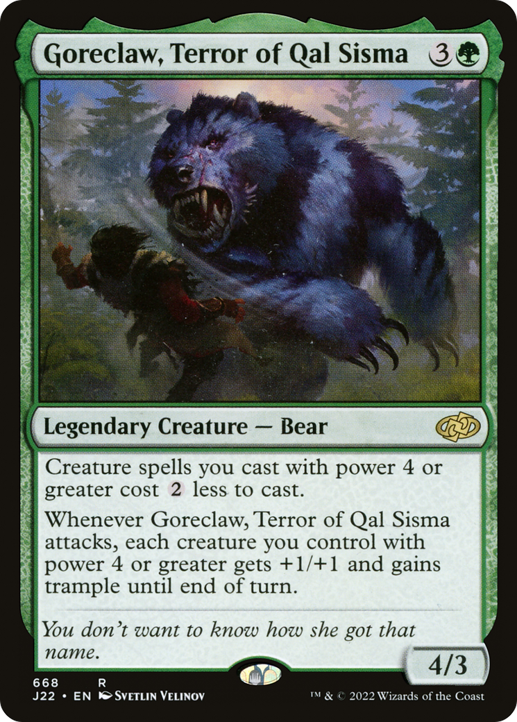 Goreclaw, Terror of Qal Sisma [Jumpstart 2022] MTG Single Magic: The Gathering | Red Claw Gaming