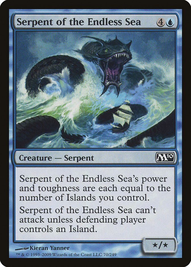 Serpent of the Endless Sea [Magic 2010] MTG Single Magic: The Gathering | Red Claw Gaming