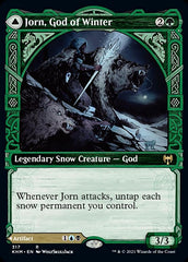 Jorn, God of Winter // Kaldring, the Rimestaff (Showcase) [Kaldheim] MTG Single Magic: The Gathering | Red Claw Gaming