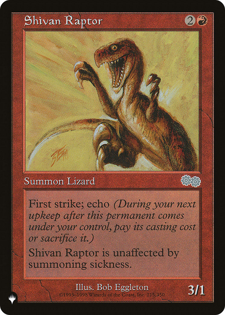 Shivan Raptor [The List] MTG Single Magic: The Gathering | Red Claw Gaming