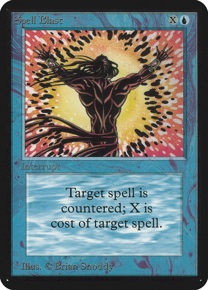 Spell Blast [Alpha Edition] MTG Single Magic: The Gathering | Red Claw Gaming