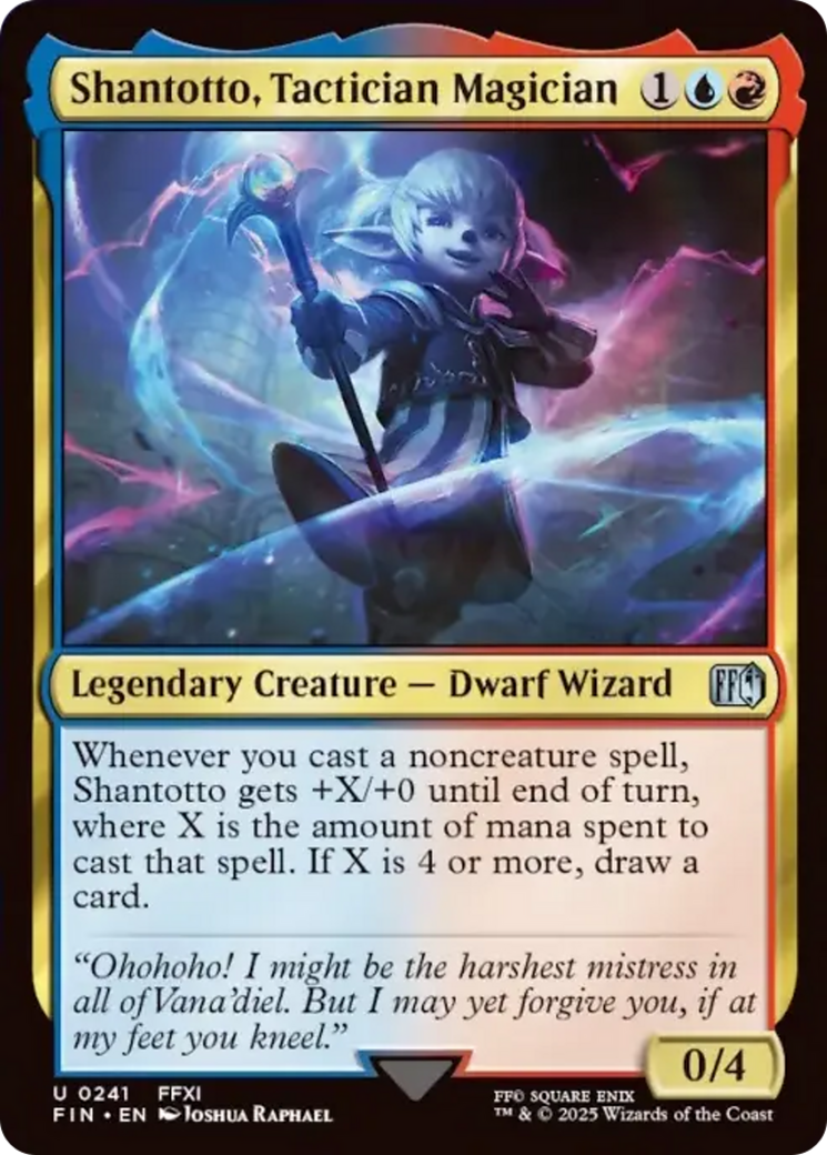 Shantotto, Tactician Magician [FINAL FANTASY] MTG Single Magic: The Gathering | Red Claw Gaming